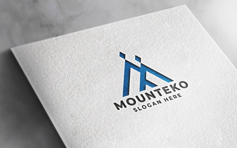mounteko letter m professional logo original
