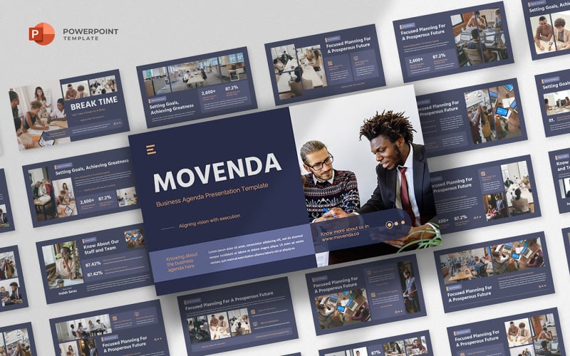 movenda business consulting powerpoint template original