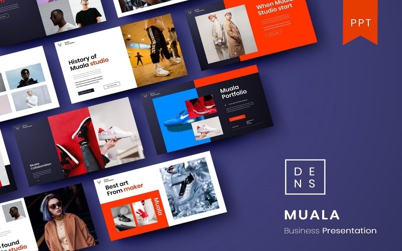 muala business powerpoint template original