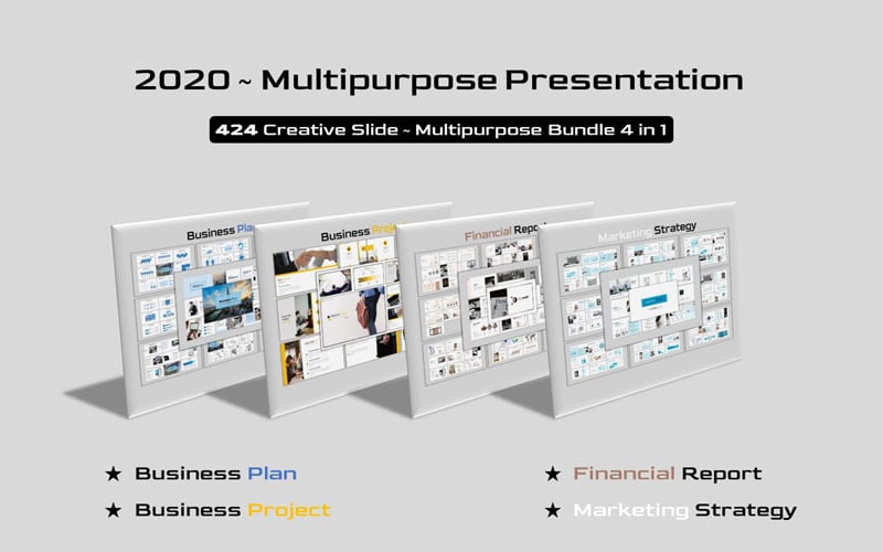 multipurpose bundle creative business powerpoint template original