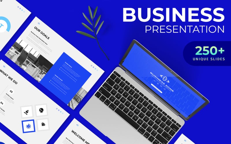 multipurpose business plan presentation design template original