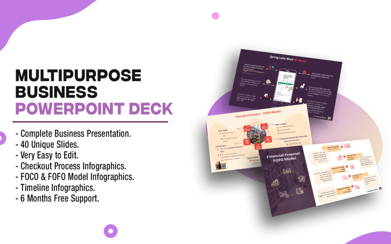 multipurpose business powerpoint deck original