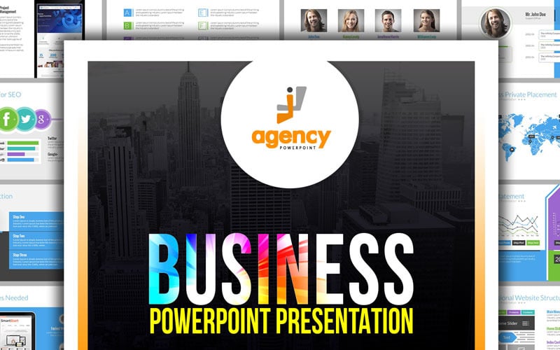 multipurpose business presentation powerpoint template original