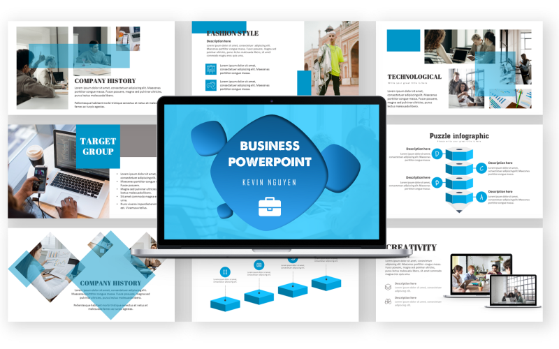 multipurpose powerpoint design presentation template original