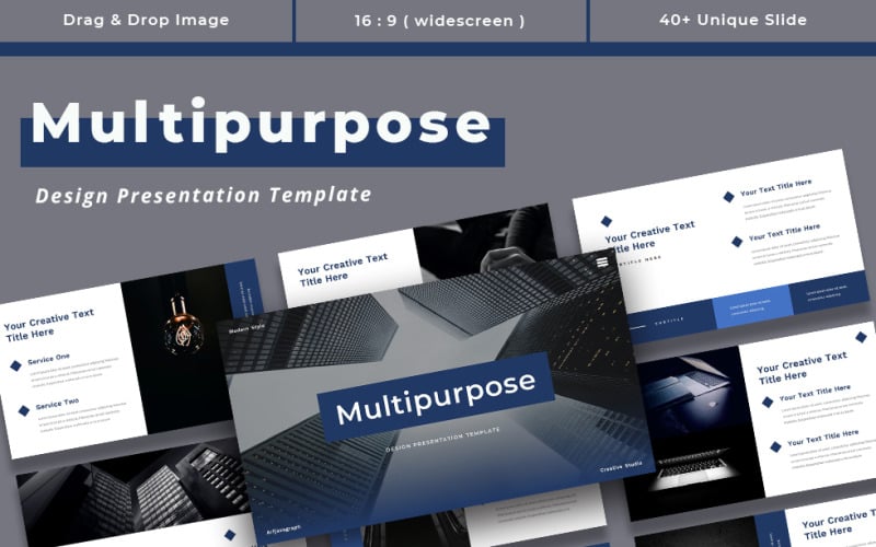 multipurpose presentation powerpoint template original