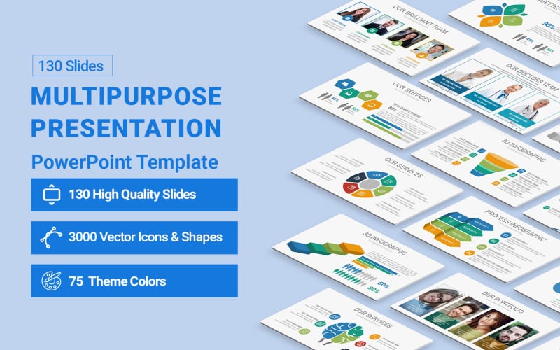 multipurpose presentation powerpoint template original