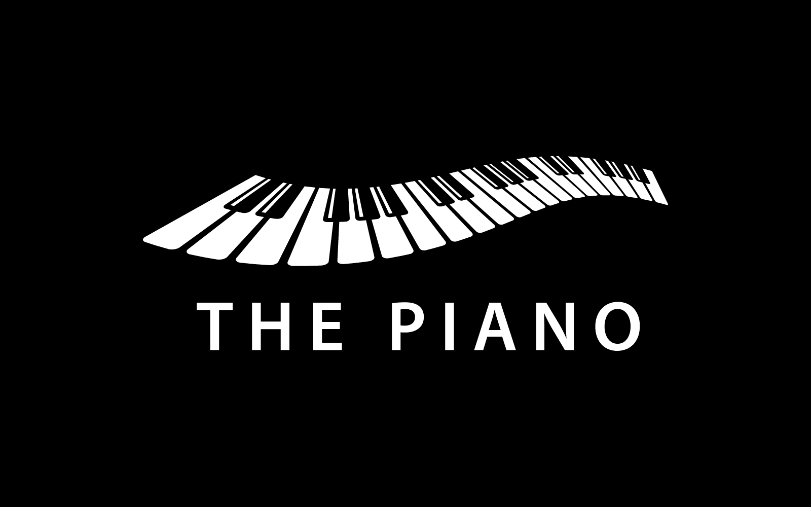 music piano logo vector illustration flat design template eps original