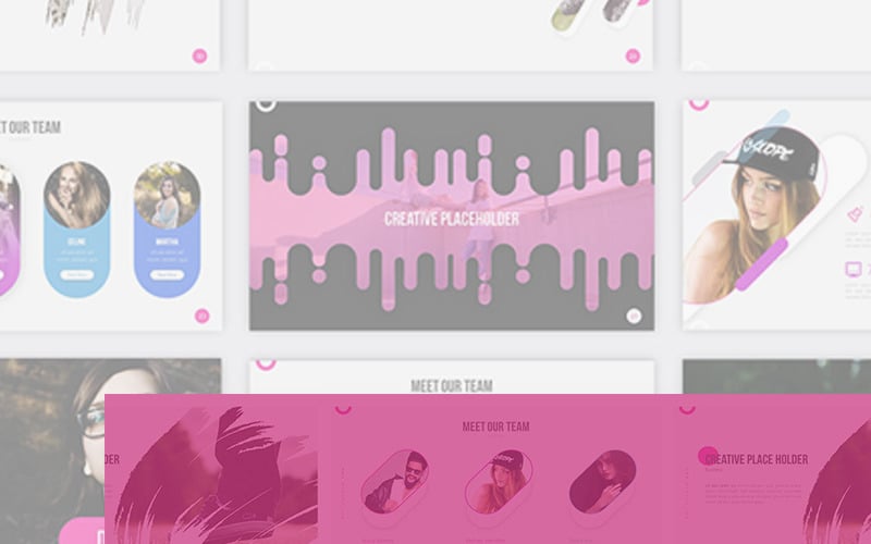 muzella creative presentation powerpoint template original