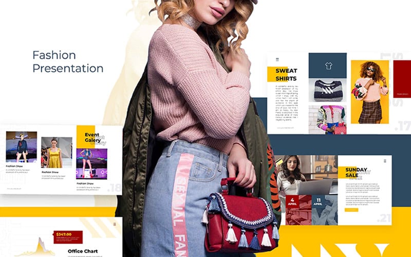 mv clothes fashion presentation powerpoint template original