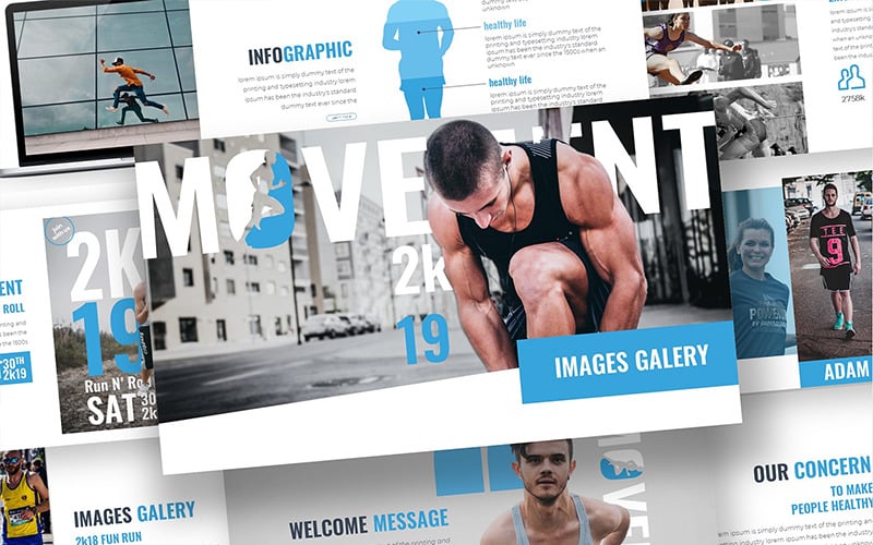 mvmnt powerpoint template original