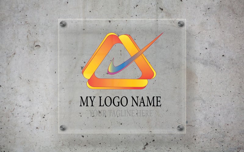 my company logo name template original