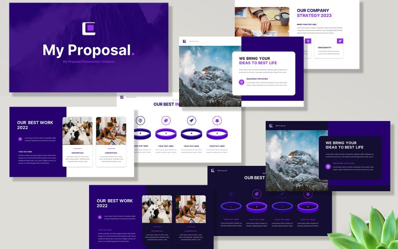 my proposal powerpoint presentation template original