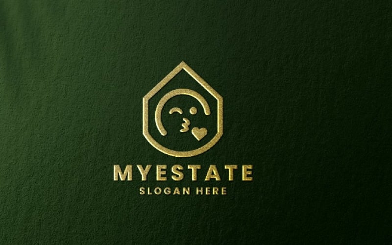 my real estate logo template original