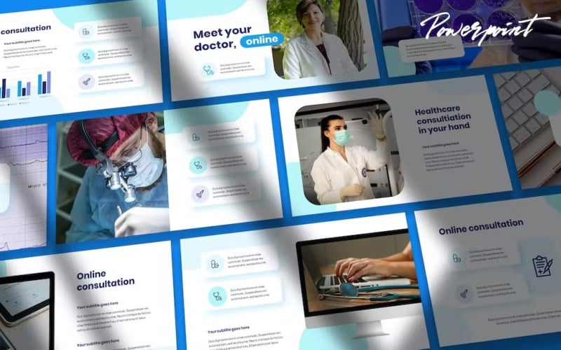mydoc medical theme powerpoint template original