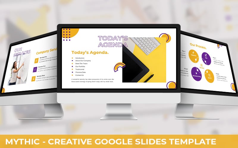 mythic creative powerpoint template original