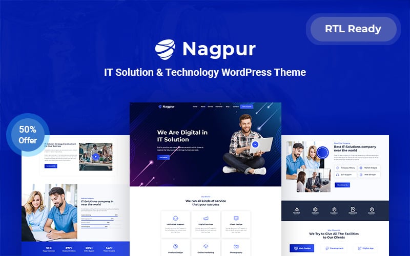 nagpur it solution amp technology responsive wordpress theme original