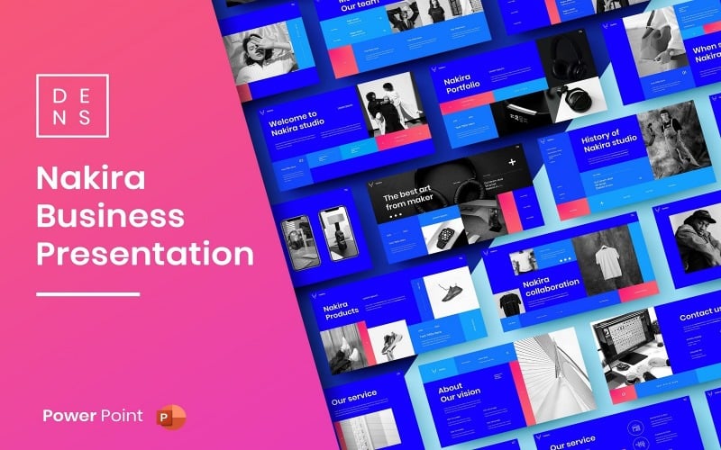 nakira business powerpoint template original