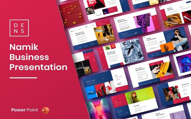 namik busines powerpoint template original