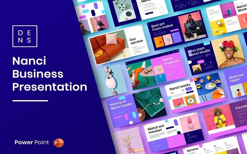 nanci business powerpoint template original