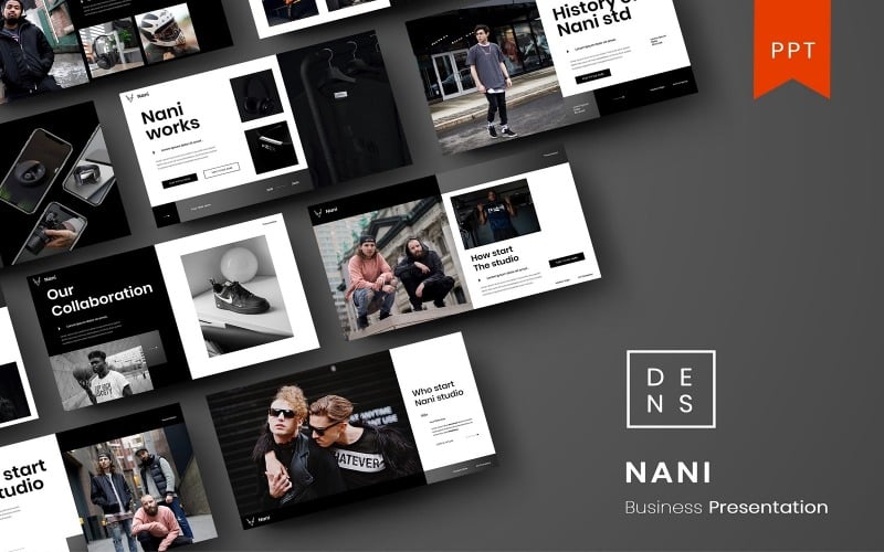 nani business powerpoint template original