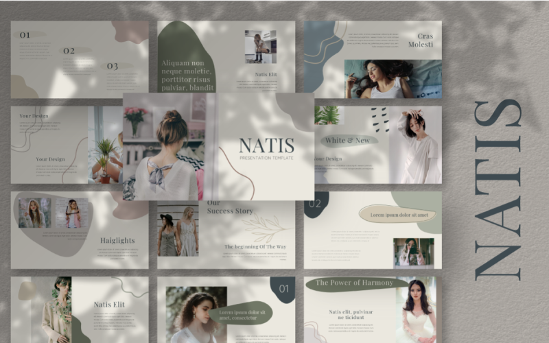 natisi powerpoint template original