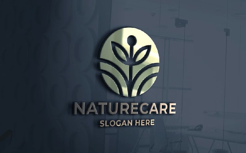 nature care pro logo template original