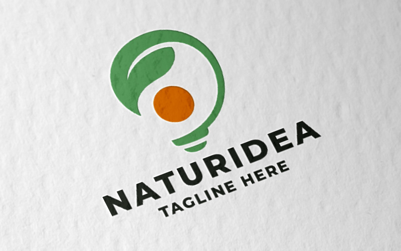 nature idea pro logo template original