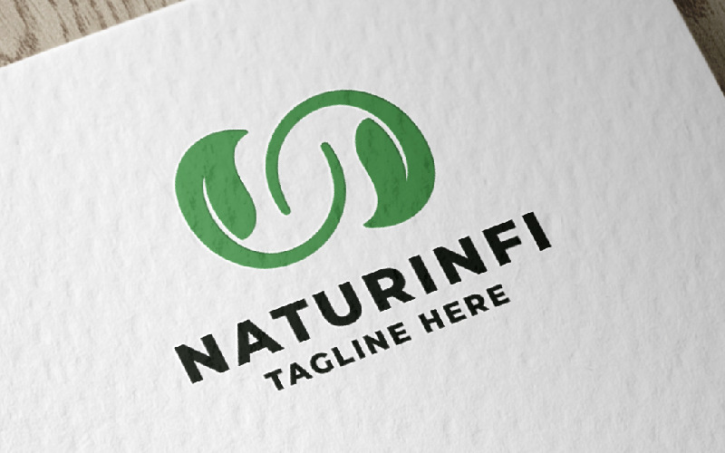 nature infinity pro logo template original