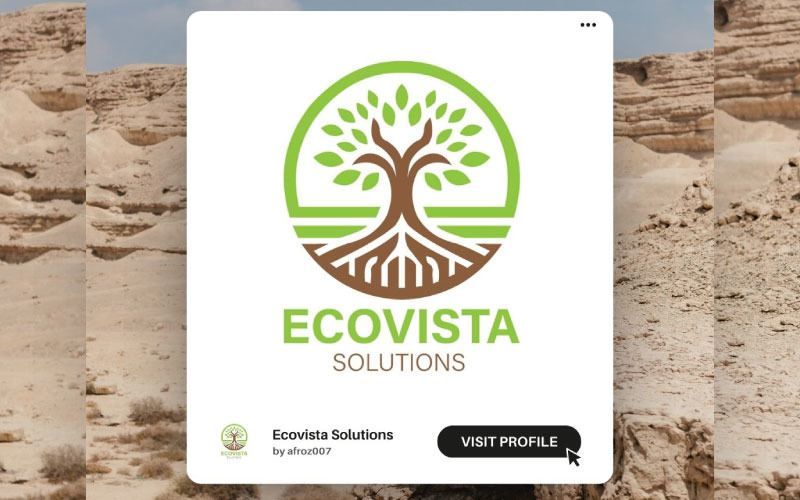 nature inspired tree logo template ideal for landscaping amp environmental businesses original