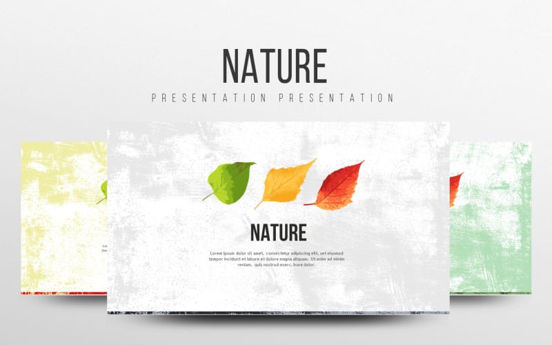 nature powerpoint template original
