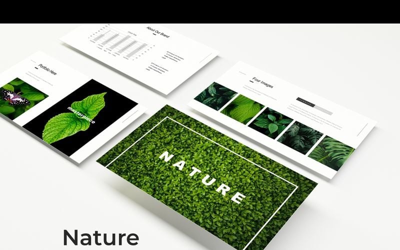 nature powerpoint template original