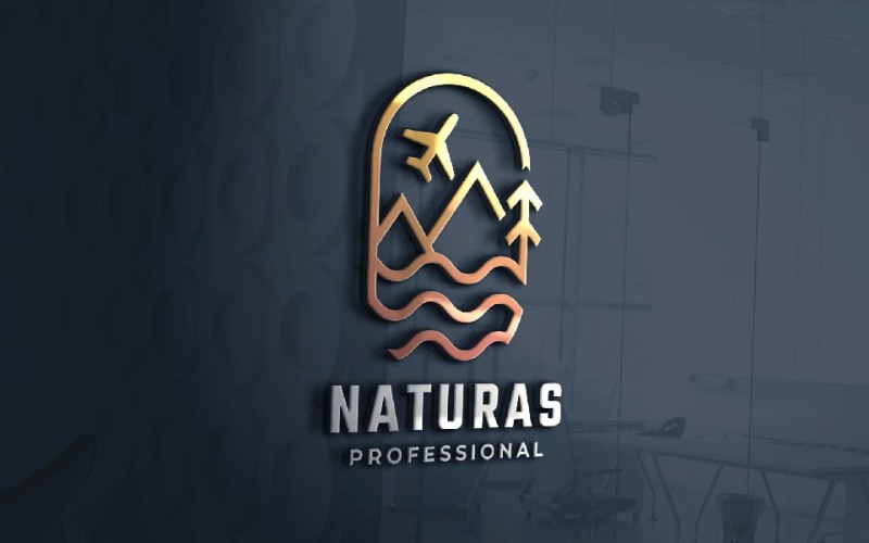 nature travel professional logo original