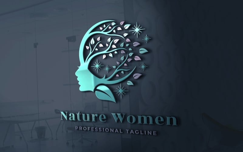 nature women branding logo original