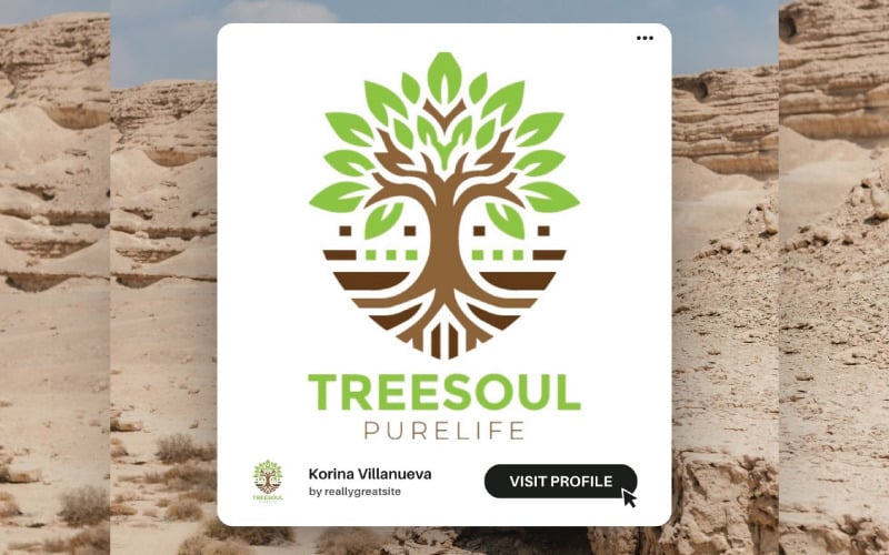 natures legacy tree logo template original