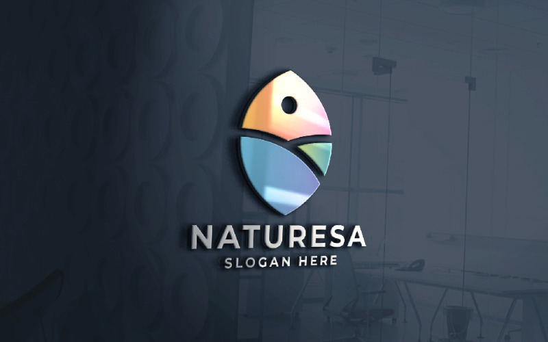 naturesa professional logo template original