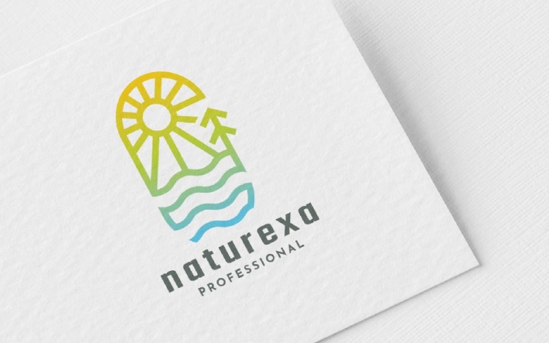 naturexa logo pro template original