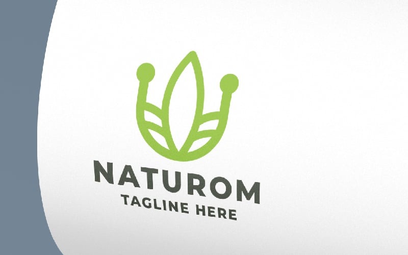 naturom pro logo template original