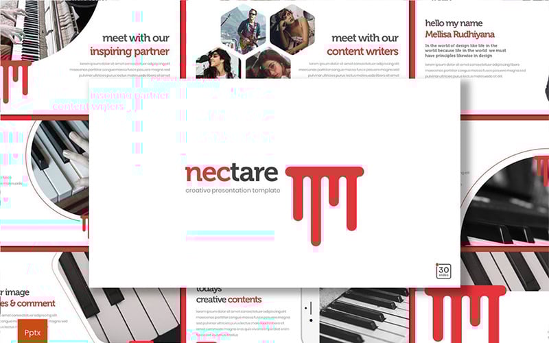 nectare powerpoint template original