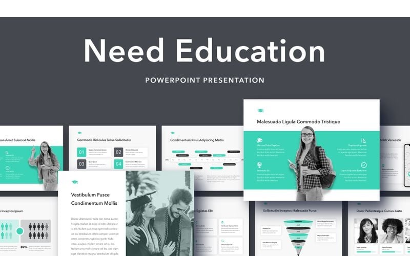 need education powerpoint template original