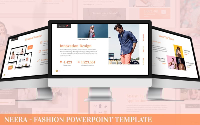 neera fashion powerpoint template original