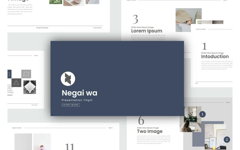 negaiwa powerpoint presentation template original