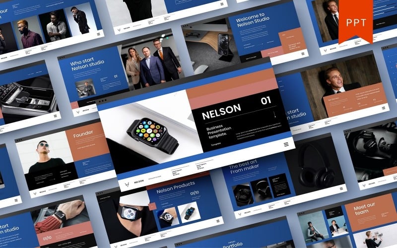 nelson powerpoint template original