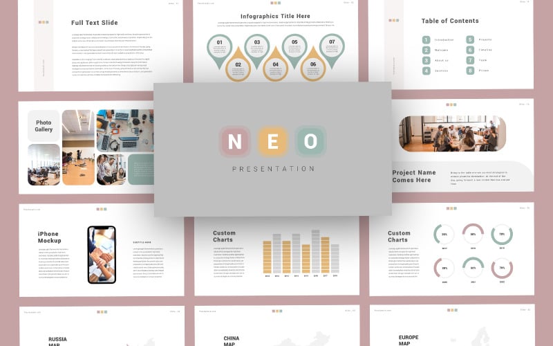 neo creative business powerpoint template original