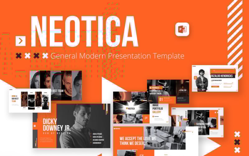 neotica multipurpose modern powerpoint template original
