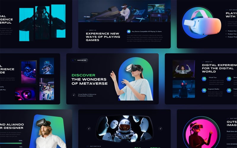 neoverse virtual reality amp metaverse powerpoint template original