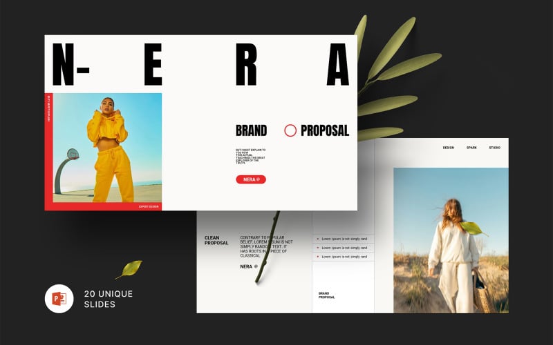 nera brand proposal template original