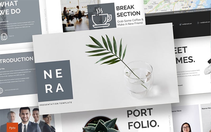 nera powerpoint template original