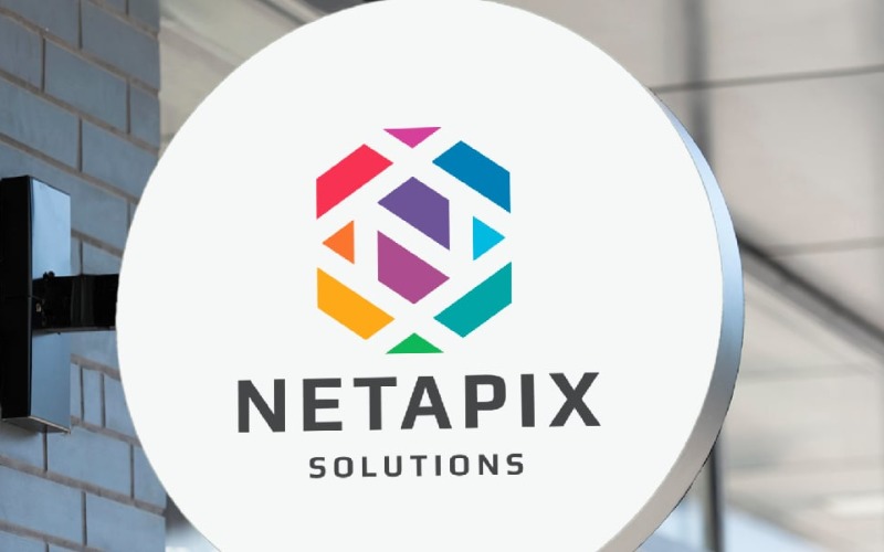 netapix letter n logo template original