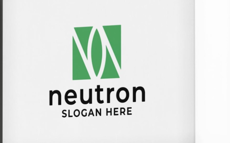 neutron letter n professional logo original