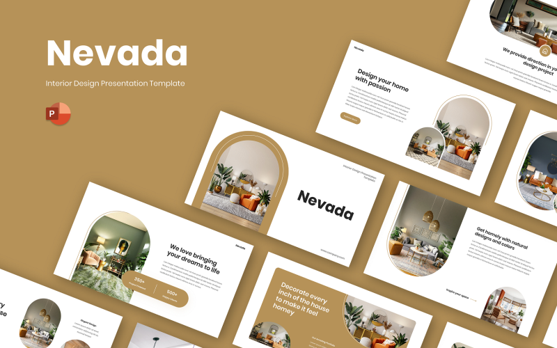 nevada interior design powerpoint template original